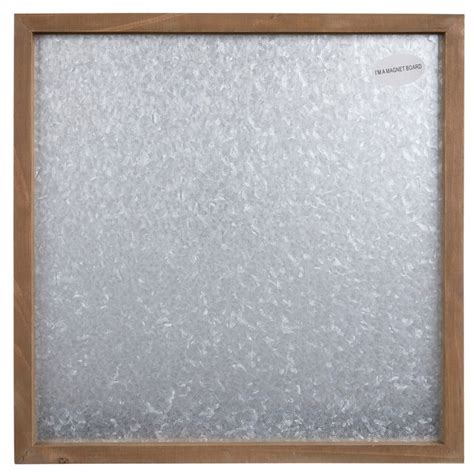 galvanized sheet metal magnetic board|framed galvanized magnetic board.